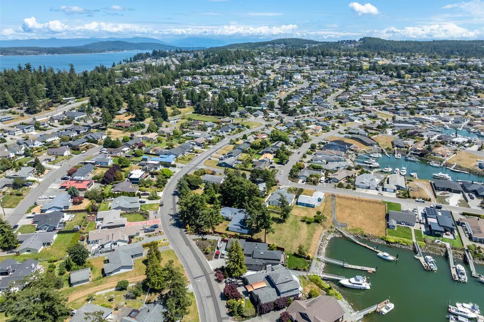 Anacortes, Washington marina on Fidalgo Island