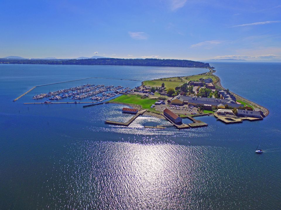 Blaine, Washington waterfront near Drayton Harbor