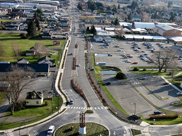 Burlington, Washington in the Skagit Valley