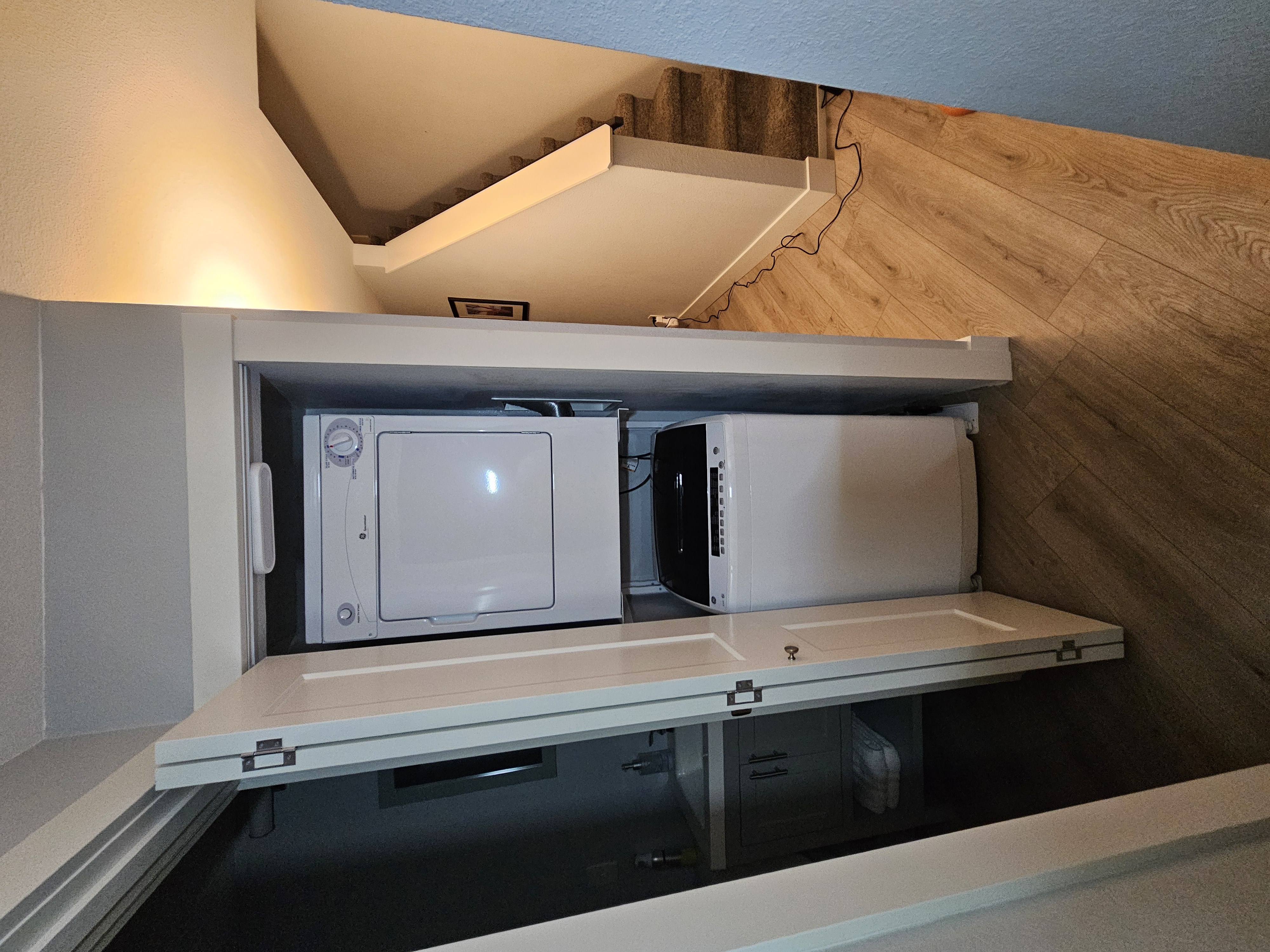 Laundry room-washer dryer combo