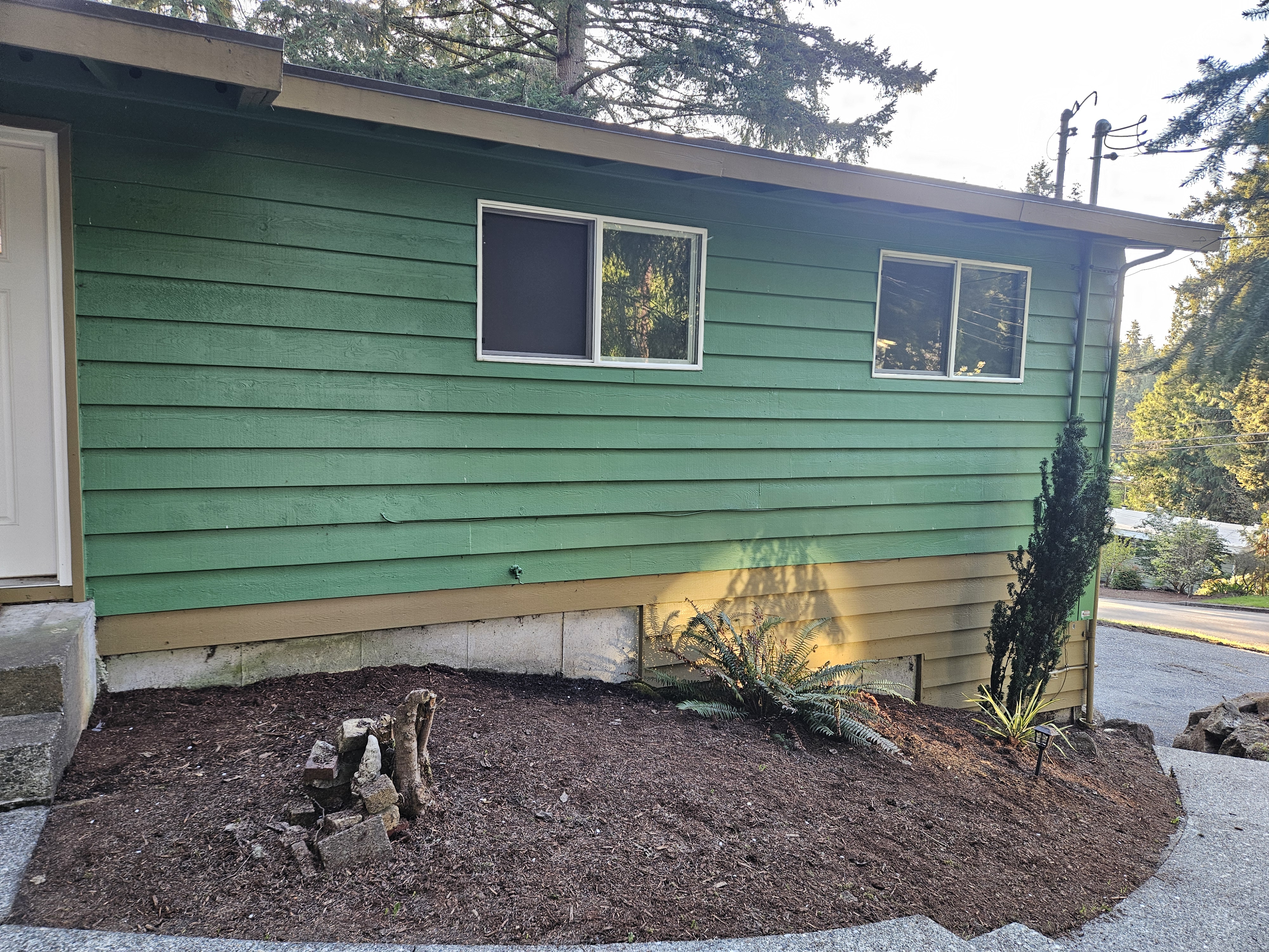 Pressure washing