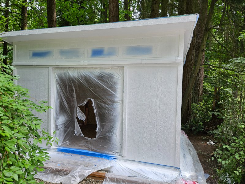 Shed primed