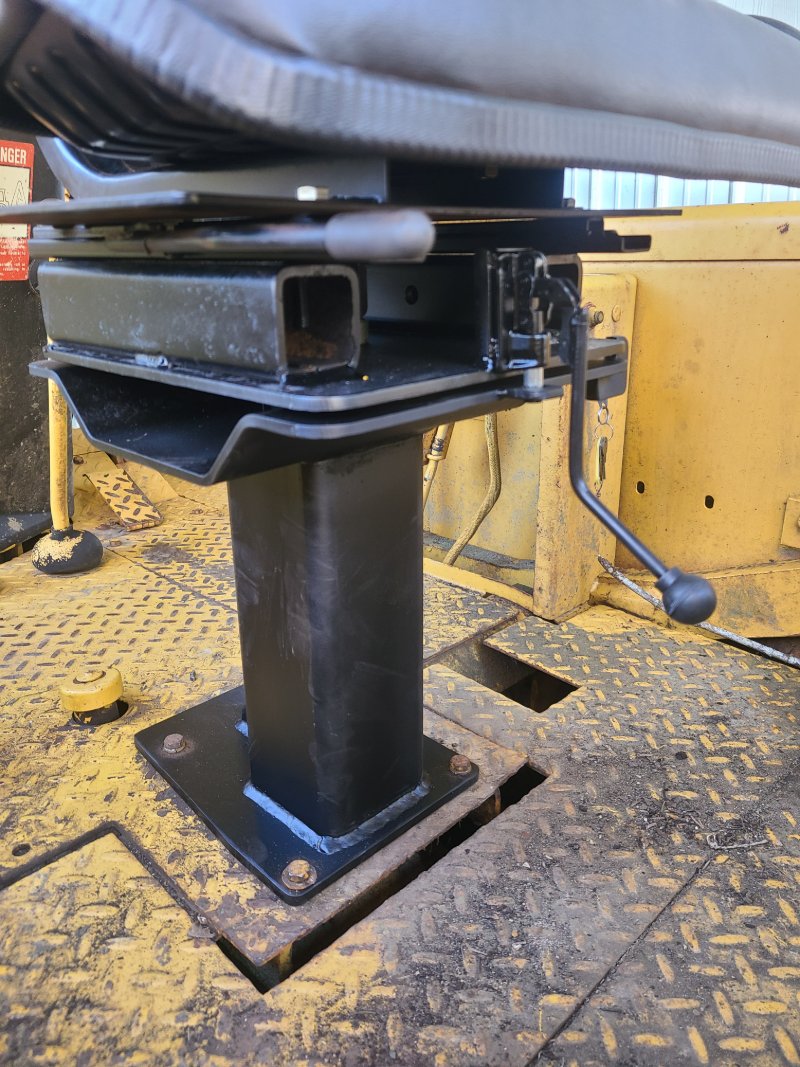Custom tractor seat