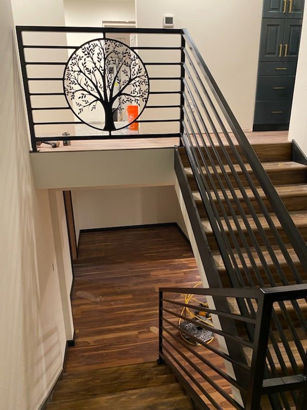 Custom made handrail