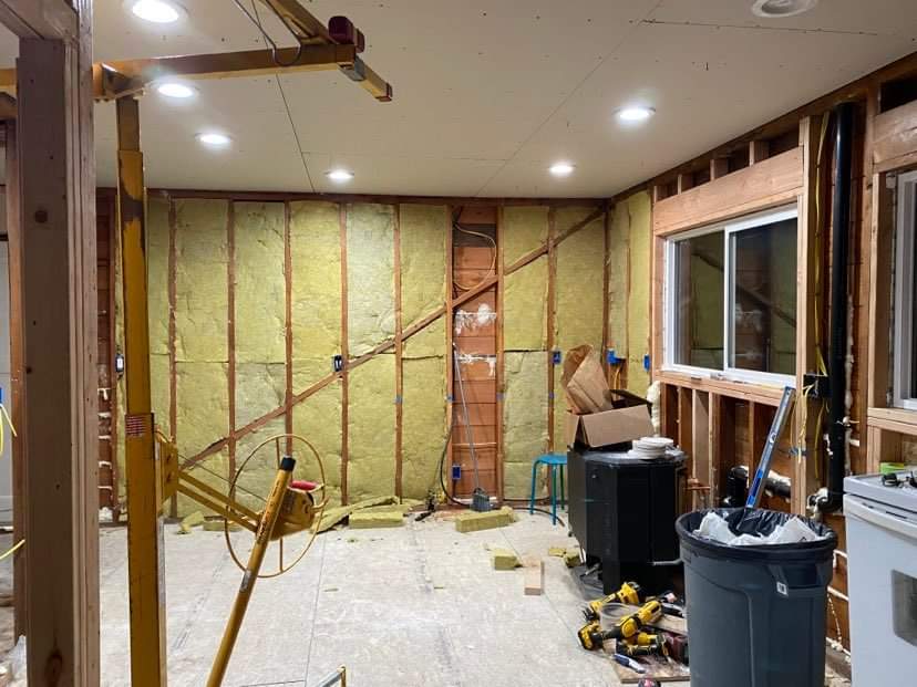 Kitchen remodel with new cabinets and countertops by NW Home Repair Solutions